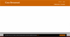 Desktop Screenshot of casabenamati.it