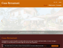 Tablet Screenshot of casabenamati.it